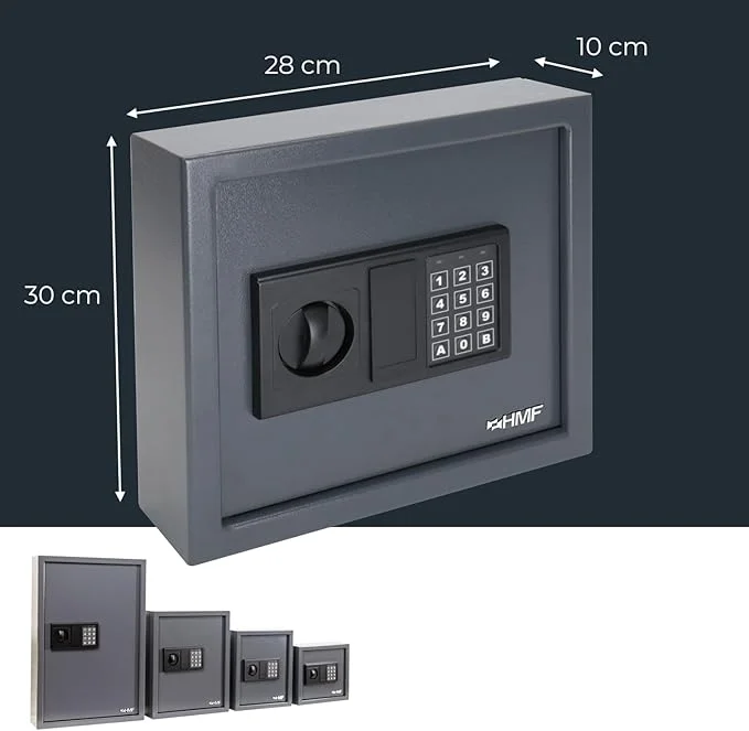 Sleutelkluis met elektronisch slot geschikt voor 30 sleutels - HBS104 - 617fzmsfhl ac sx679 - HBS00104
