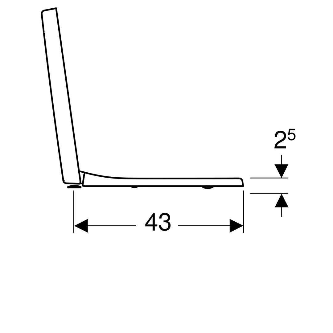 Toiletzitting met deksel - wit - HBS27 - Hbs00027 3 - HBS00027