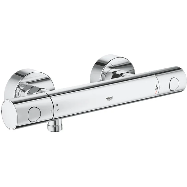 Grohe thermostatische douchemengkraan 150mm met S-koppelingen en rozetten - HBS48 - Hbs00048 - HBS00048