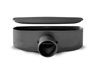 Waterslot met deksel incl. afdichtingsrubber t.b.v. de afvoergoot - HBS129 - Hbs00129 - HBS00129