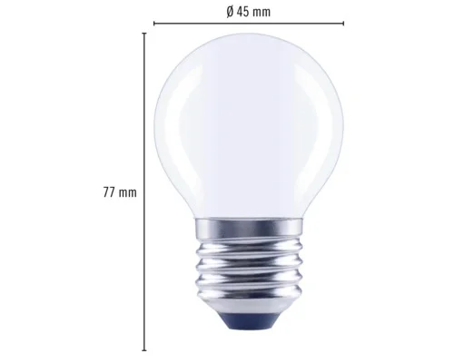 LED lamp E27/2W G45 warmwit mat - HBS142 - Hbs00142 2 - HBS00142