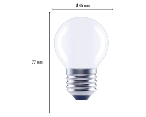 LED lamp E27/4W G45 warmwit mat - HBS143 - Hbs00143 2 - HBS00143