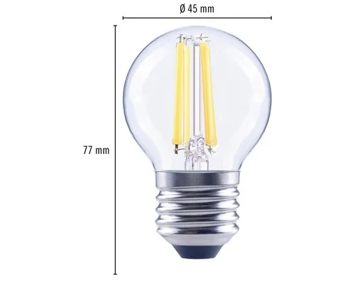 LED lamp E27/2W G45 warmwit helder - HBS148 - Hbs00148 2 - HBS00148