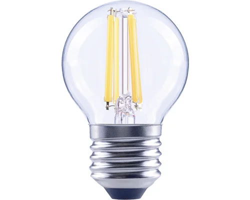 LED lamp E27/5,5W G45 warmwit helder - HBS151 - Hbs00151 - HBS00151